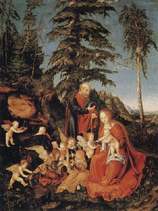 CRANACH, Lucas the Elder Rest on the Flight to Egypt china oil painting image